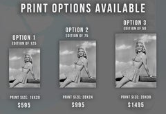Ginger Rogers PInup in Skirt Fine Art Print