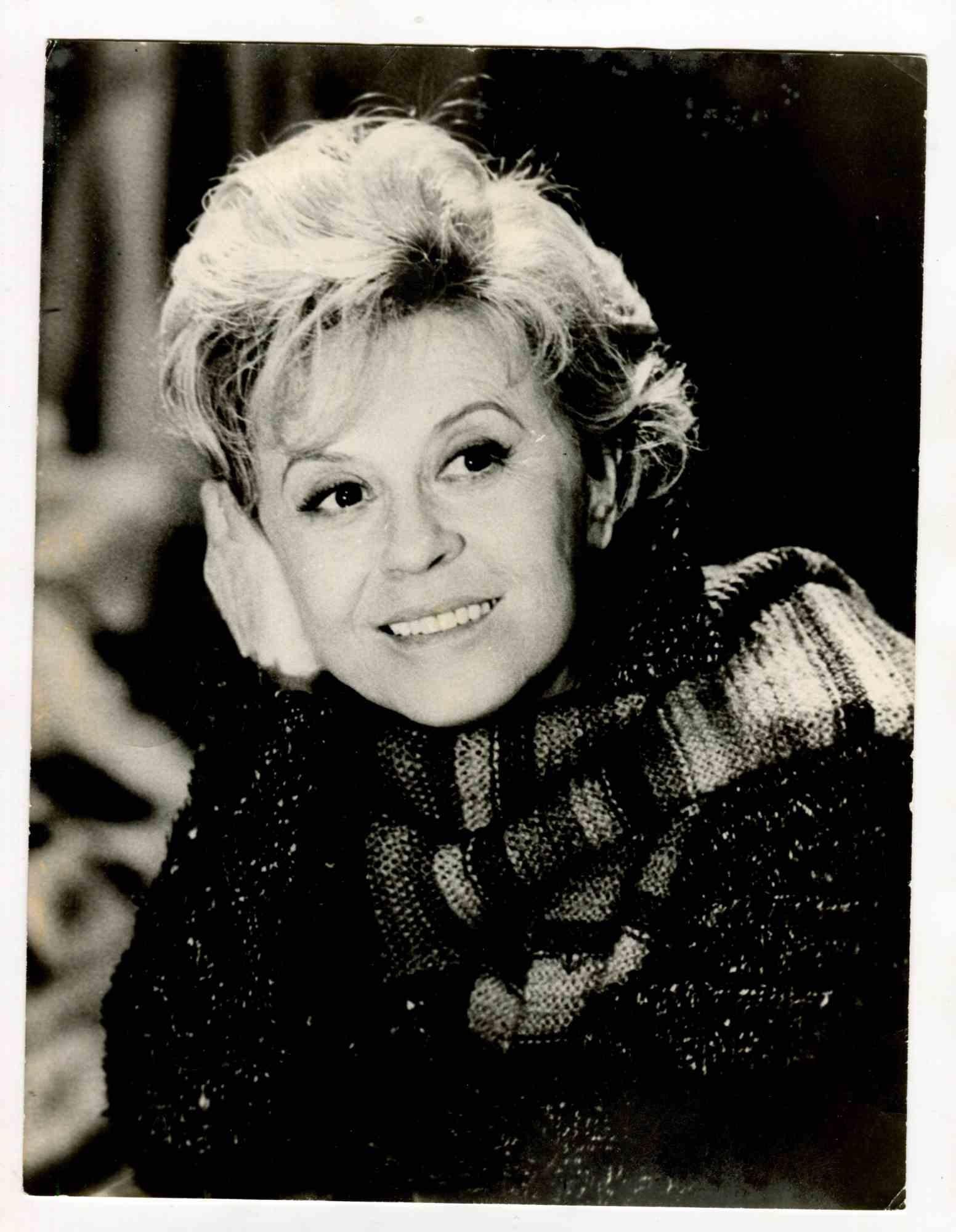 Unknown Figurative Photograph - Giulietta Masina - Golden Age of Italian Cinema - 1970s
