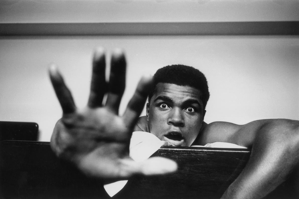 Give Me Five, 1963 - Muhammad Ali, Boxing, Sports, Black and White Photography