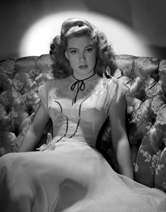 Gloria DeHaven Posed on Couch Movie Star News Fine Art Print
