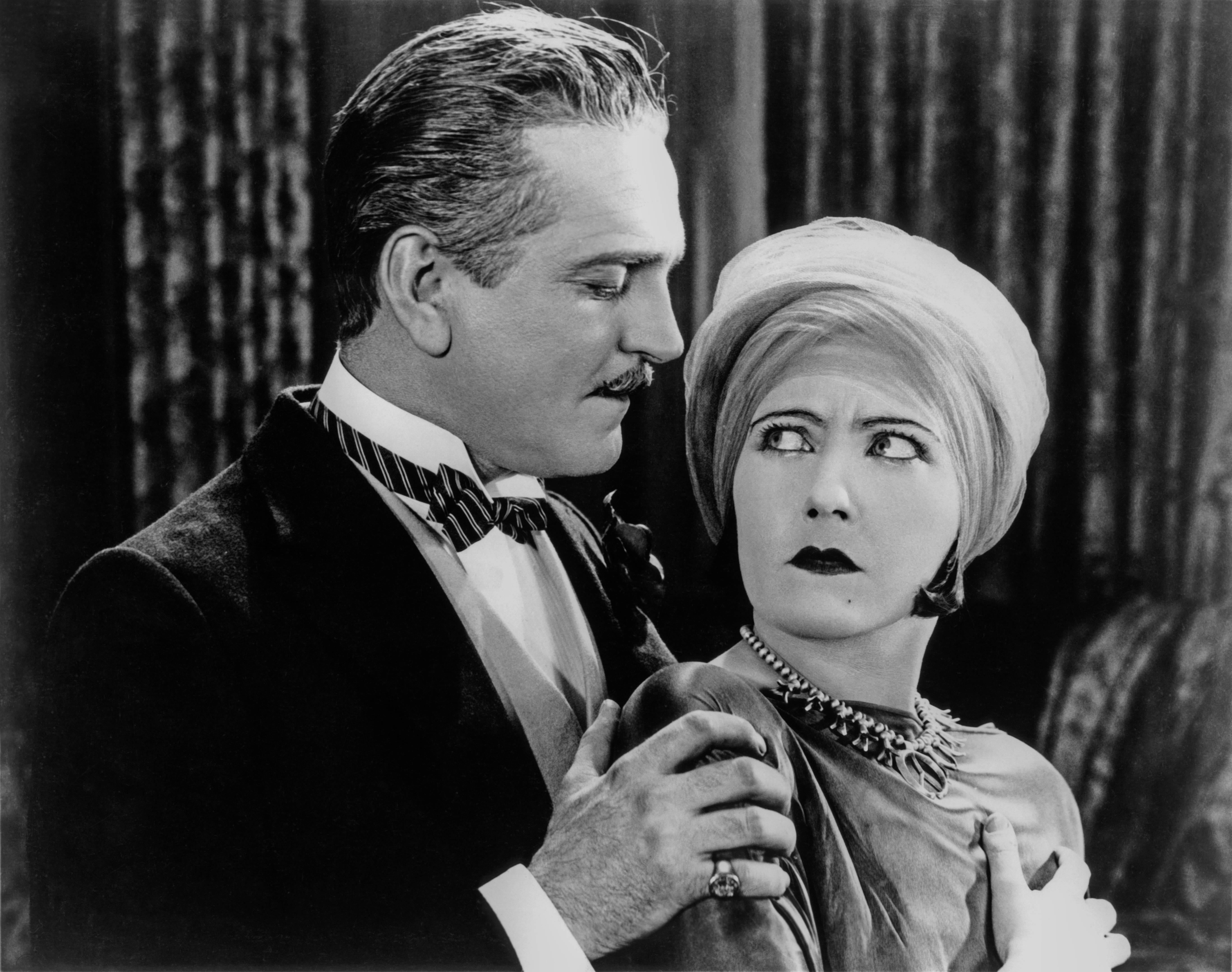 Unknown Portrait Photograph - Gloria Swanson and Tom Moore in "Manhandled" Fine Art Print