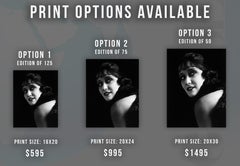 Gloria Swanson Smiling Over Shoulder Globe Photos Fine Art Print