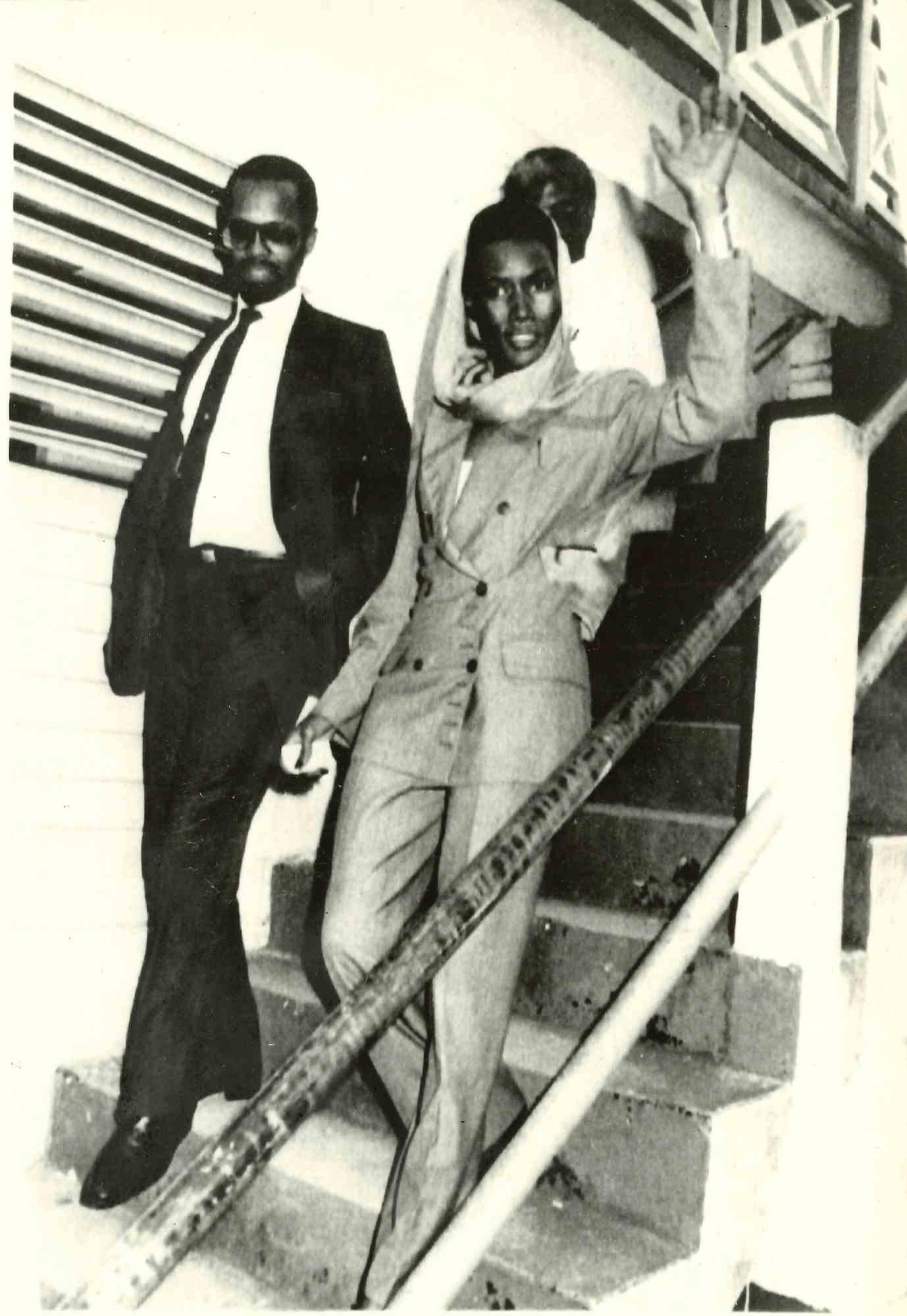 Unknown Figurative Photograph - Grace Jones - Vintage Photograph - 1989