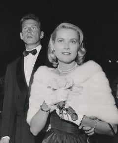 Grace Kelly Candid at Cannes Festival Fine Art Print
