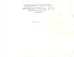 Greg Ridley of Humble Pie Performing on Stage Vintage Original Photograph