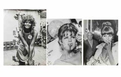 Group of Three Vintage Press Photographs of Claudia Cardinale - 1960s