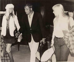 Gunter Sachs &  Mirja Larsson - Fotografía de época - Años 60