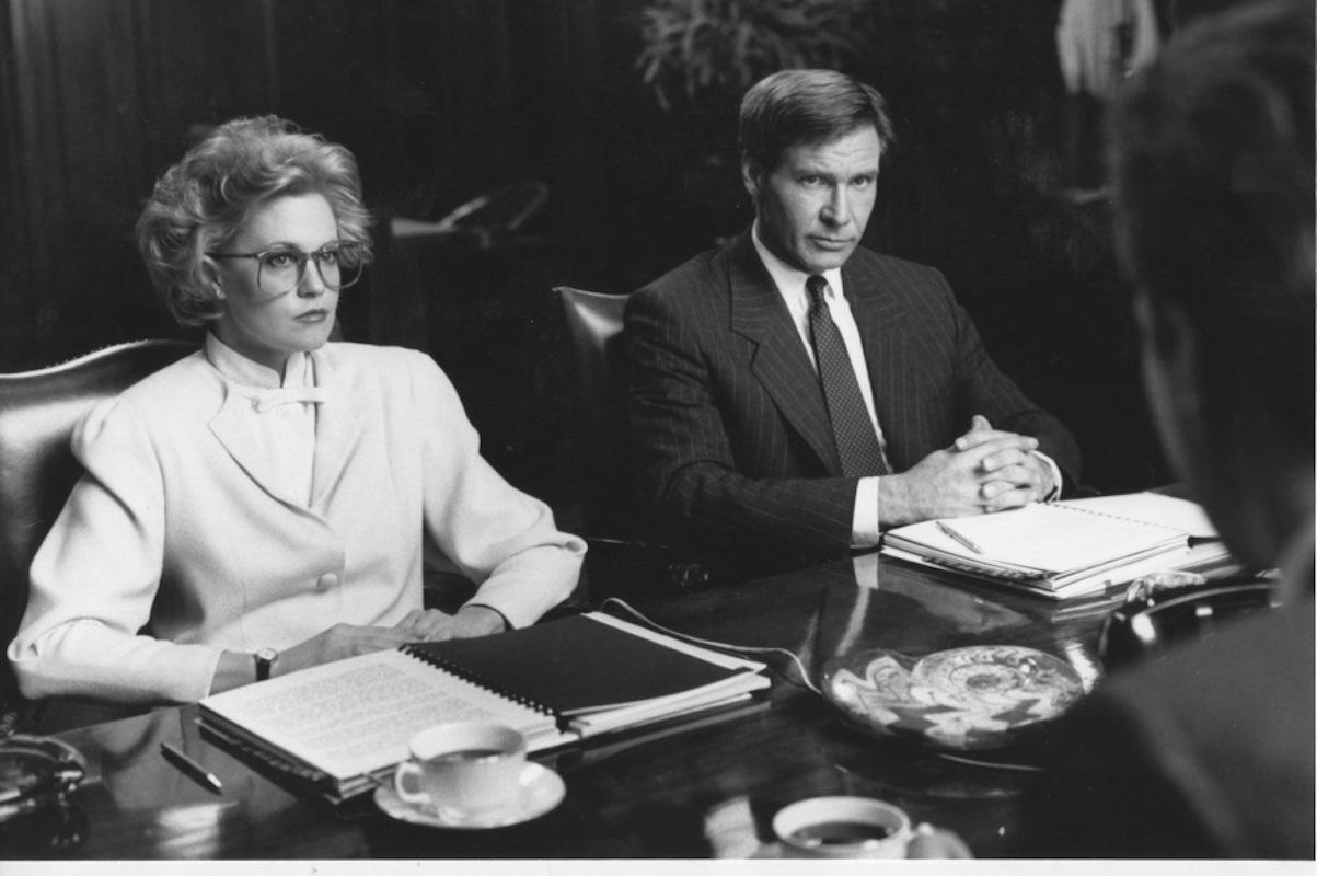 Unknown Figurative Photograph - Harrison Ford and Melanie Griffith in "Working Girl" - Vintage Photo - 1988