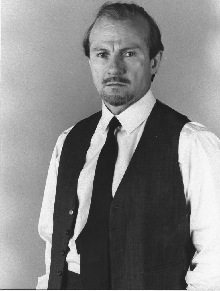 Unknown Portrait Photograph - Harvey Keitel from "Dear Gorbachev" - Vintage Photograph - 1988