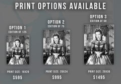 Hedy Lamarr in Costume Fine Art Print