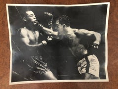 Herb Scharfman 1952 Marciano Walcott Silver Gelatin