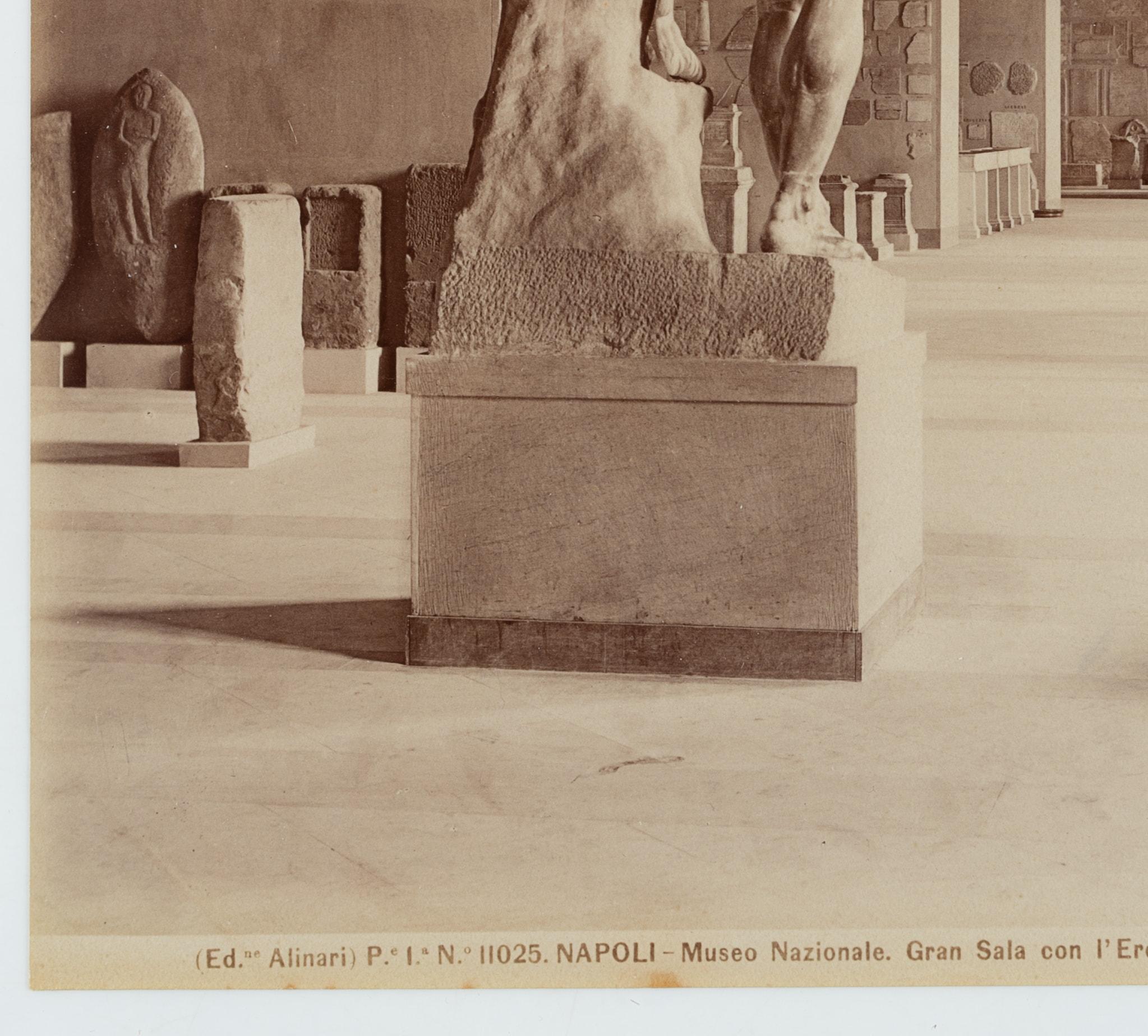 Herkules Farnese, Nationalmuseum, Neapel im Angebot 2