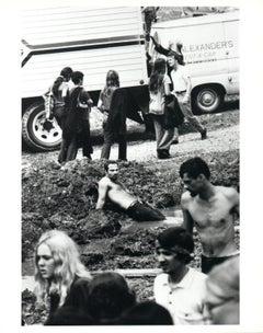 Hipies at Woodstock Vintage Original Photograph