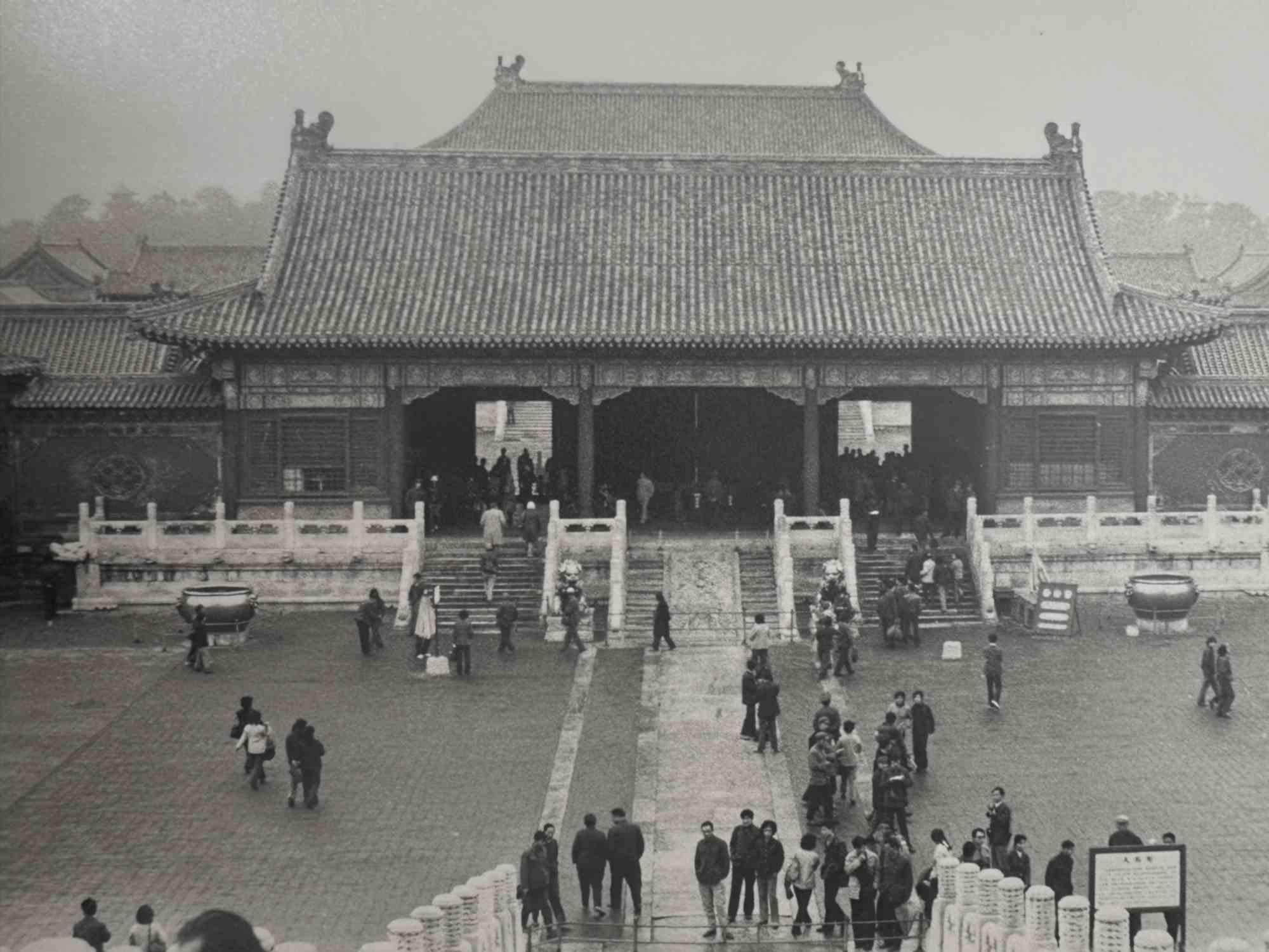 Unknown Figurative Photograph - Historical Photo - Beijing Forbidden City - Vintage Photo - 1970s