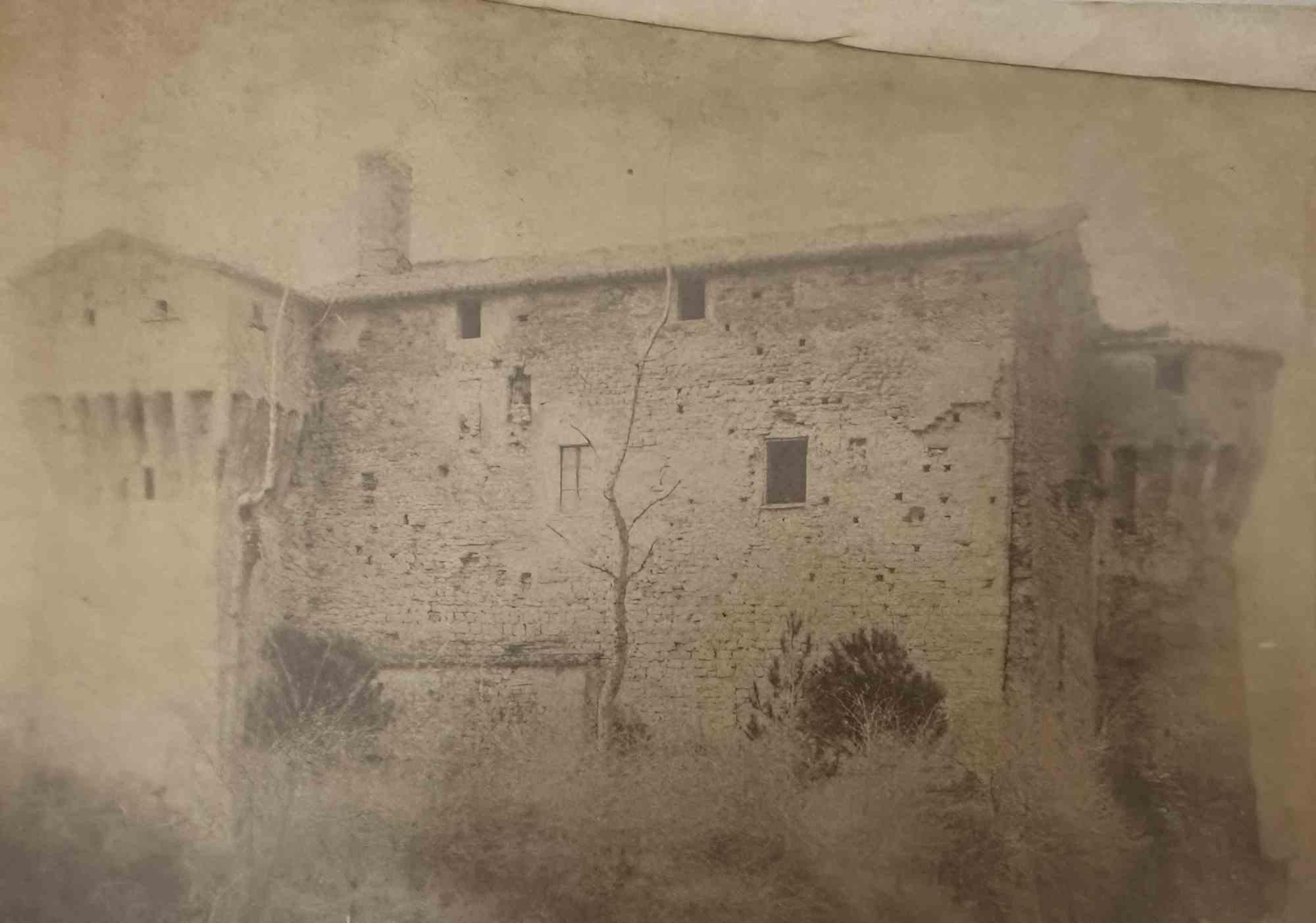 Unknown Figurative Photograph – Historisches Foto – Schloss – frühes 20. Jahrhundert