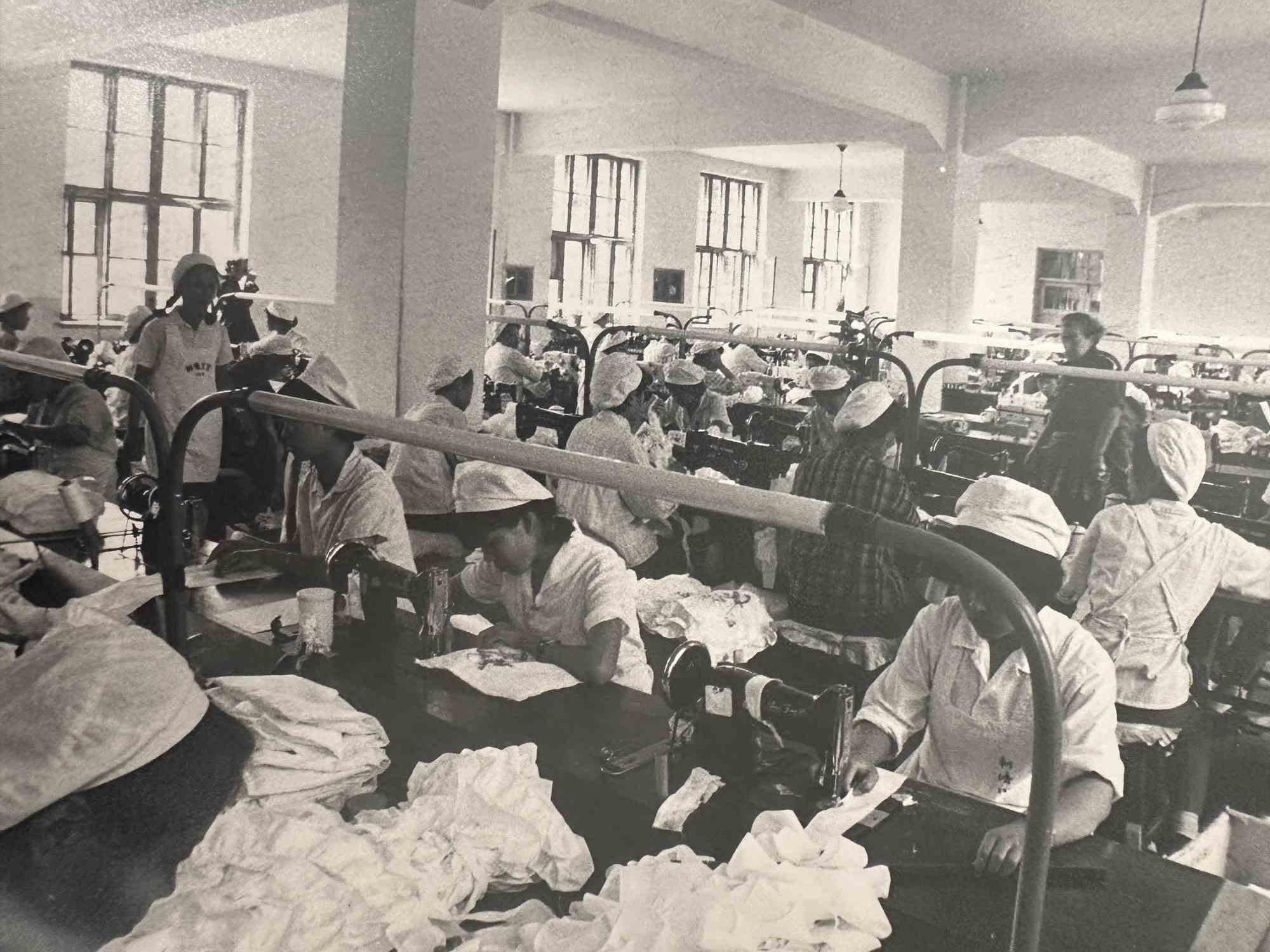 Unknown Figurative Photograph - Historical Photo - Chang Chun, Factory - Vintage Photograph - Mid-20th Century