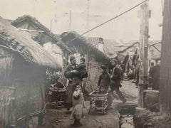 Historisches Foto – Chinesisches Dorf – frühes 20. Jahrhundert