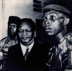 Photo historique de l'empereur Jean-Bedel Bokassa - photo vintage - 1986