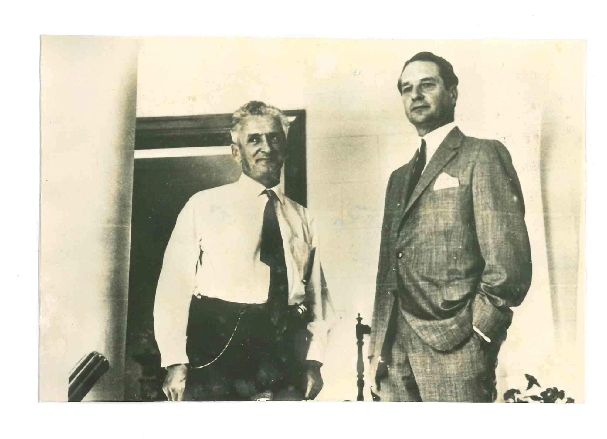 Historical Photo- Ernest Marquise and Walter Rossi - 1960s