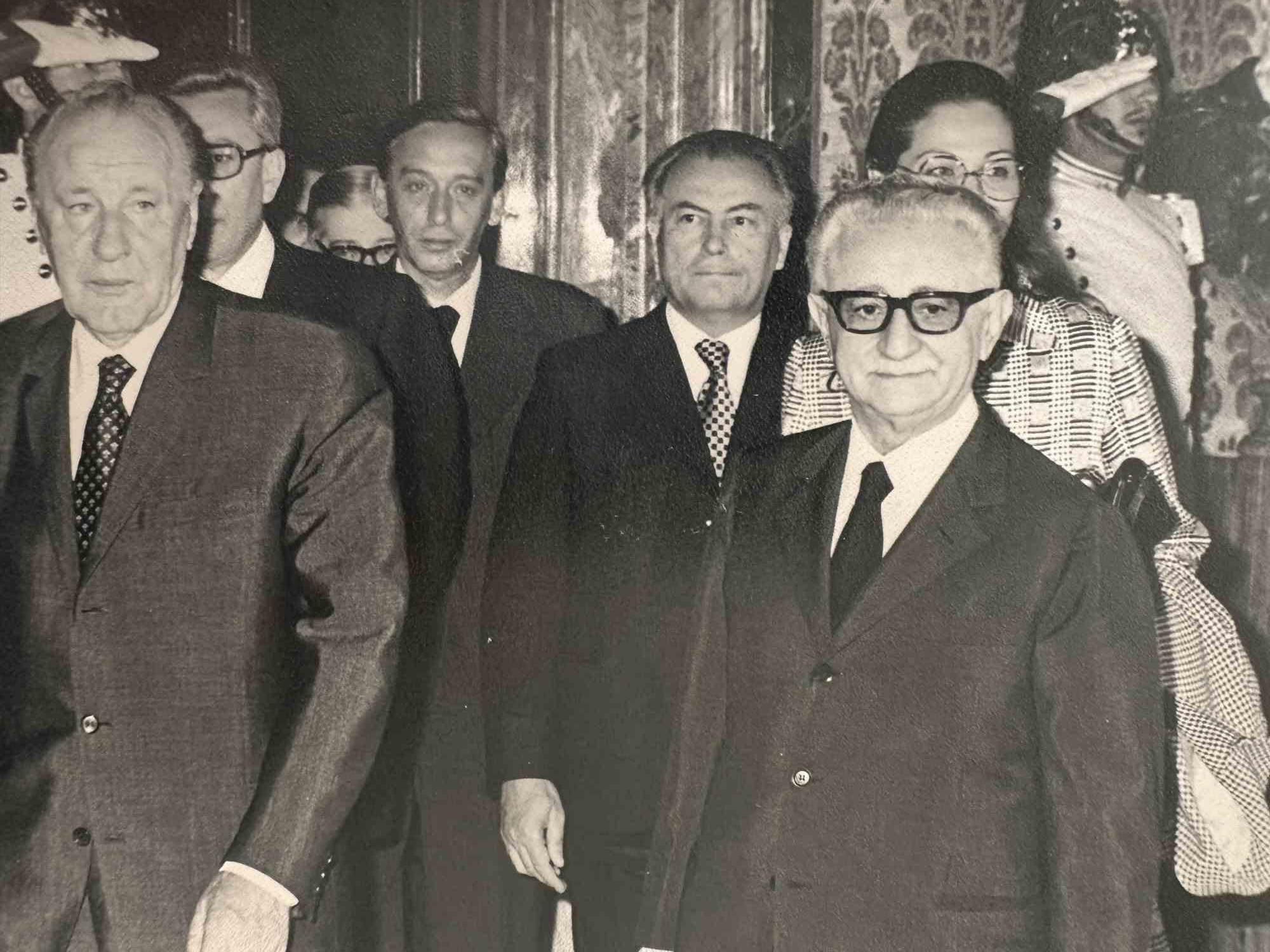 Historical Photo - Giovanni Leone - Vintage Photograph - 1970s