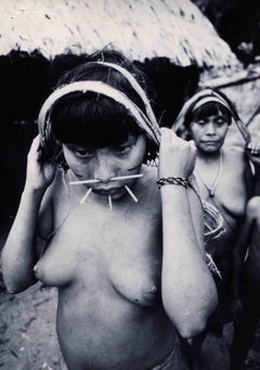 Photo historique indigène - Photo vintage - années 1980