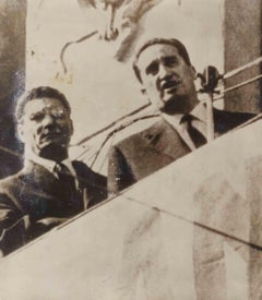 Photo historique de Joseph Ortiz, maire d'Alger Mohamed Bouharaoua, 1974