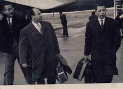 Historical Photo - Karim Belkaeem, Ben Tobbel, M. Yazi - mid-20th Century