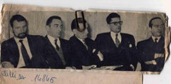 Photo historique - Lagaillarde, Crespin, Richaud, Laborde - vintage photo- 1950s