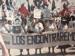 Historical Photo  - Manifestation in Chile - Vintage photo - Mid-20th Century