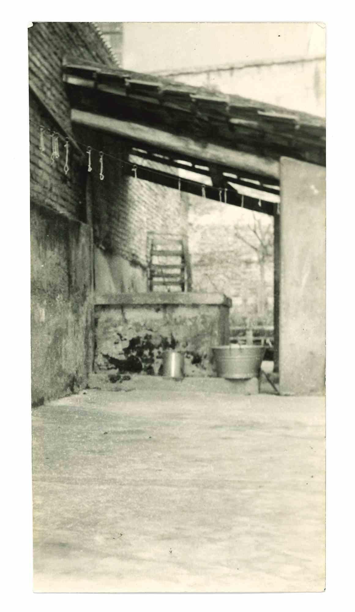 Unknown Figurative Photograph - Historical Photo of Prison  - 1960s