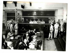 Photo historique de Prison - Court - Photo vintage - 1987