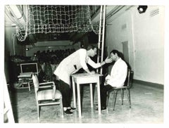 Historisches Foto des Gefängnisses – Rebibbia-Theater der Gefangenen, gespielt von Prisonern – 1970er Jahre
