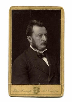 Antique Historical Photo - Portrait by Palmer Descamps Studio - 19th Century