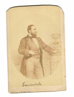 Historical Photo - Portrait  of Enrico Tamberlik - Vintage Photo - 19th Century