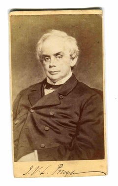 Photo historique - Portrait de John V. L. Pruyn - Photo vintage - 19ème siècle 