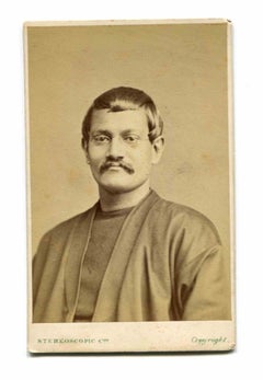 Historical Photo - Portrait of Keshub Chunde - Vintage photo - 1870 ca.