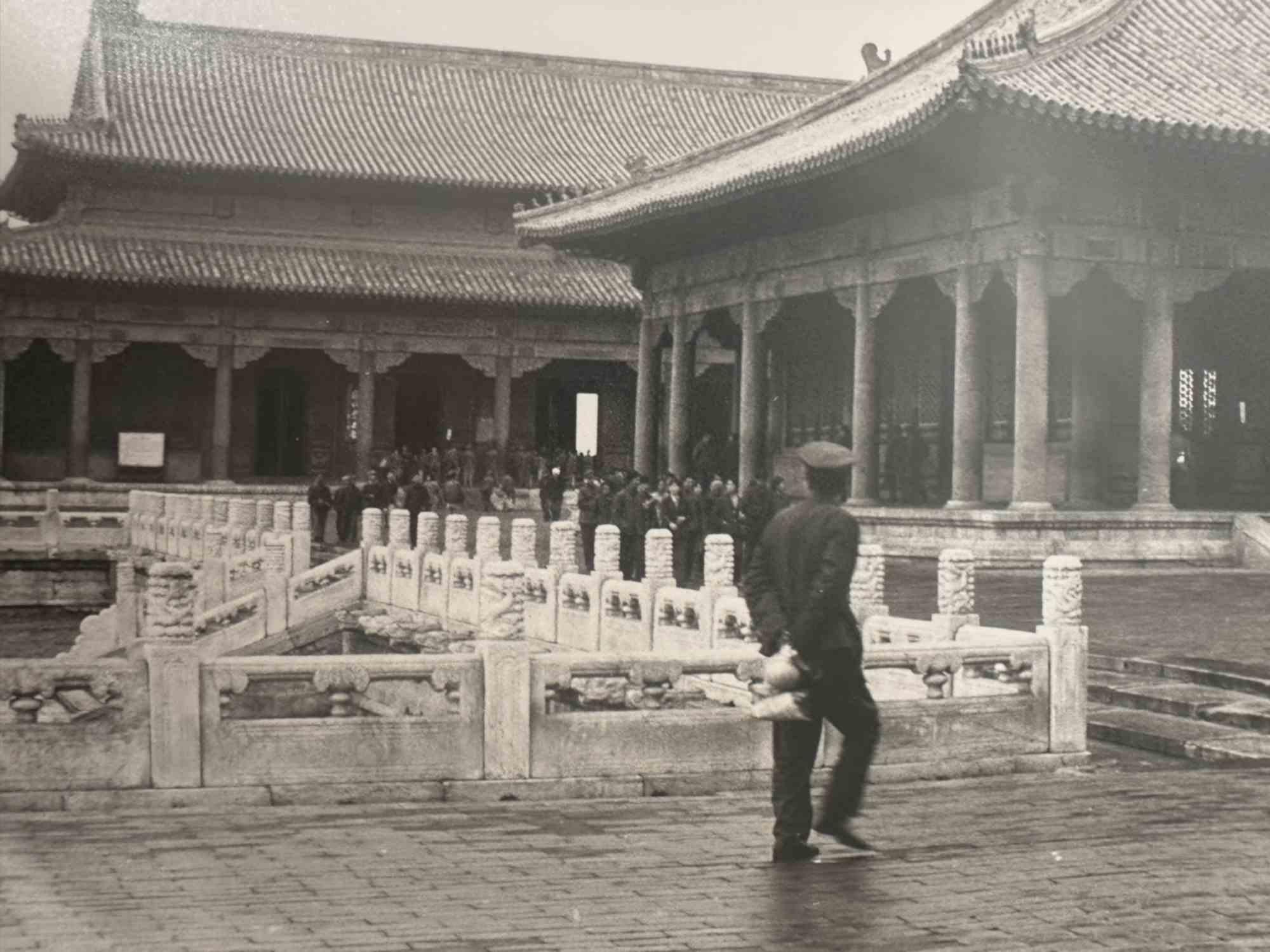 Figurative Photograph Unknown - Photo historique - La ville refusée de Pékin - photo vintage - années 1960