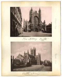 Historische Orte Foto – Bath Abbey – frühes 20. Jahrhundert