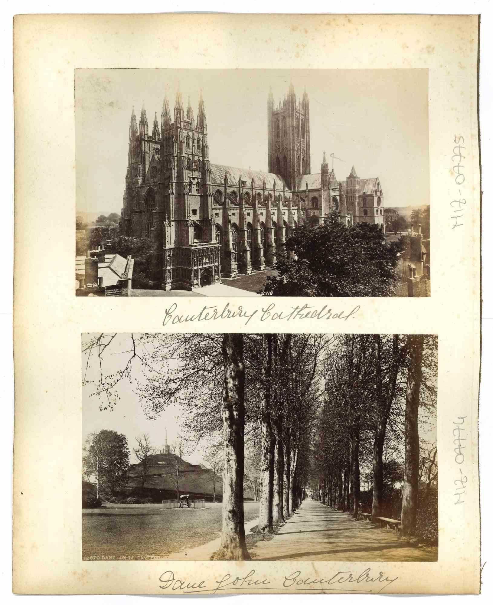 Unknown Figurative Photograph - Historical Places Photo- Canterbury and Bath - Early 20th Century