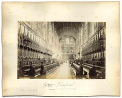 Vintage Historical Places Photo- Eton College Chapel - Early 20th Century