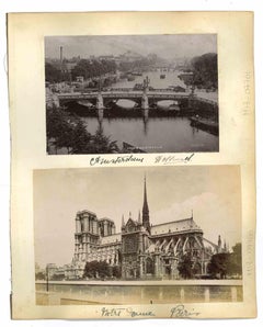 Vintage Historical Places Photo- Paris and Amsterdam - Early 20th Century