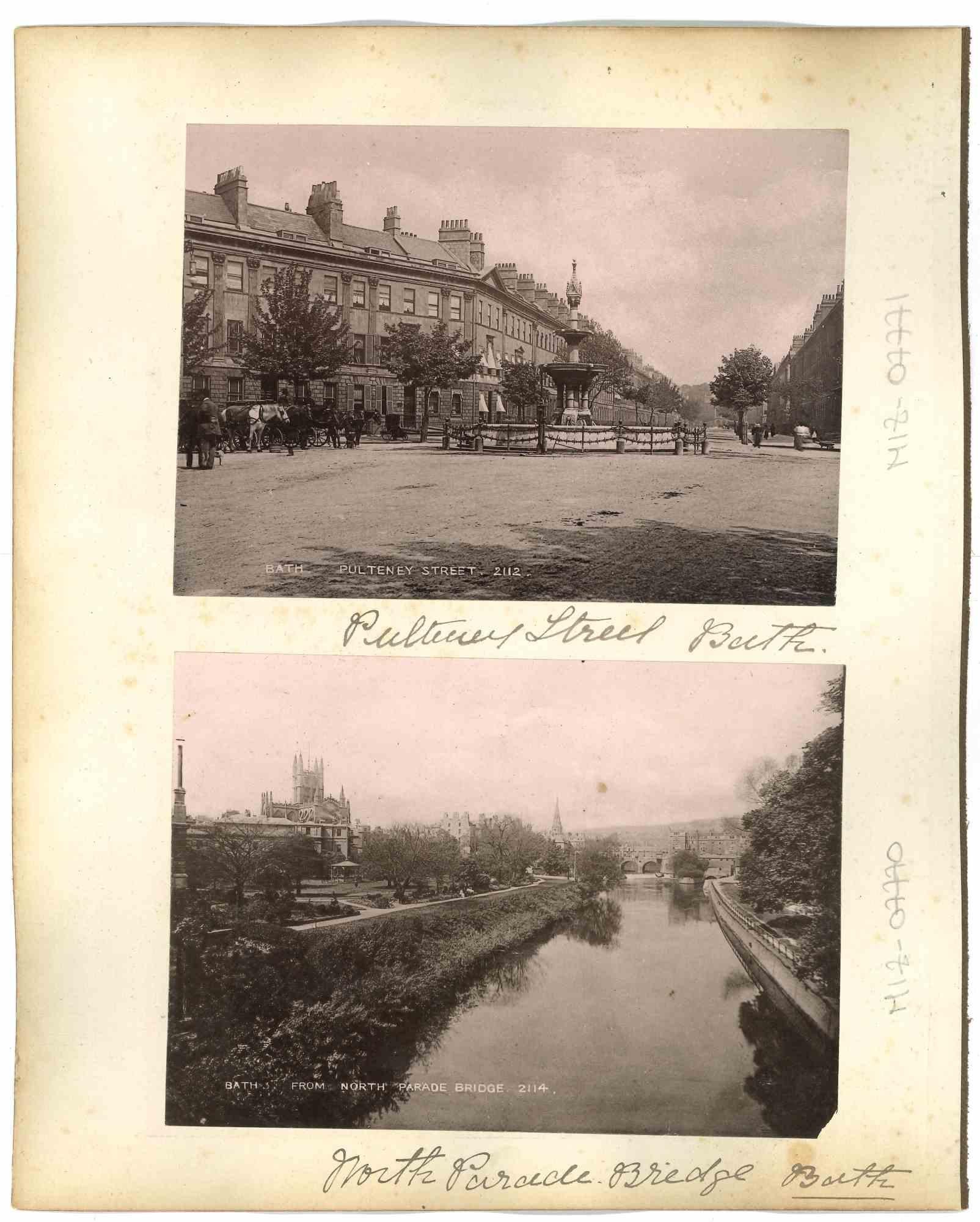 Historical Places Photo-Roman Bath - Early 20th Century - Photograph by Unknown