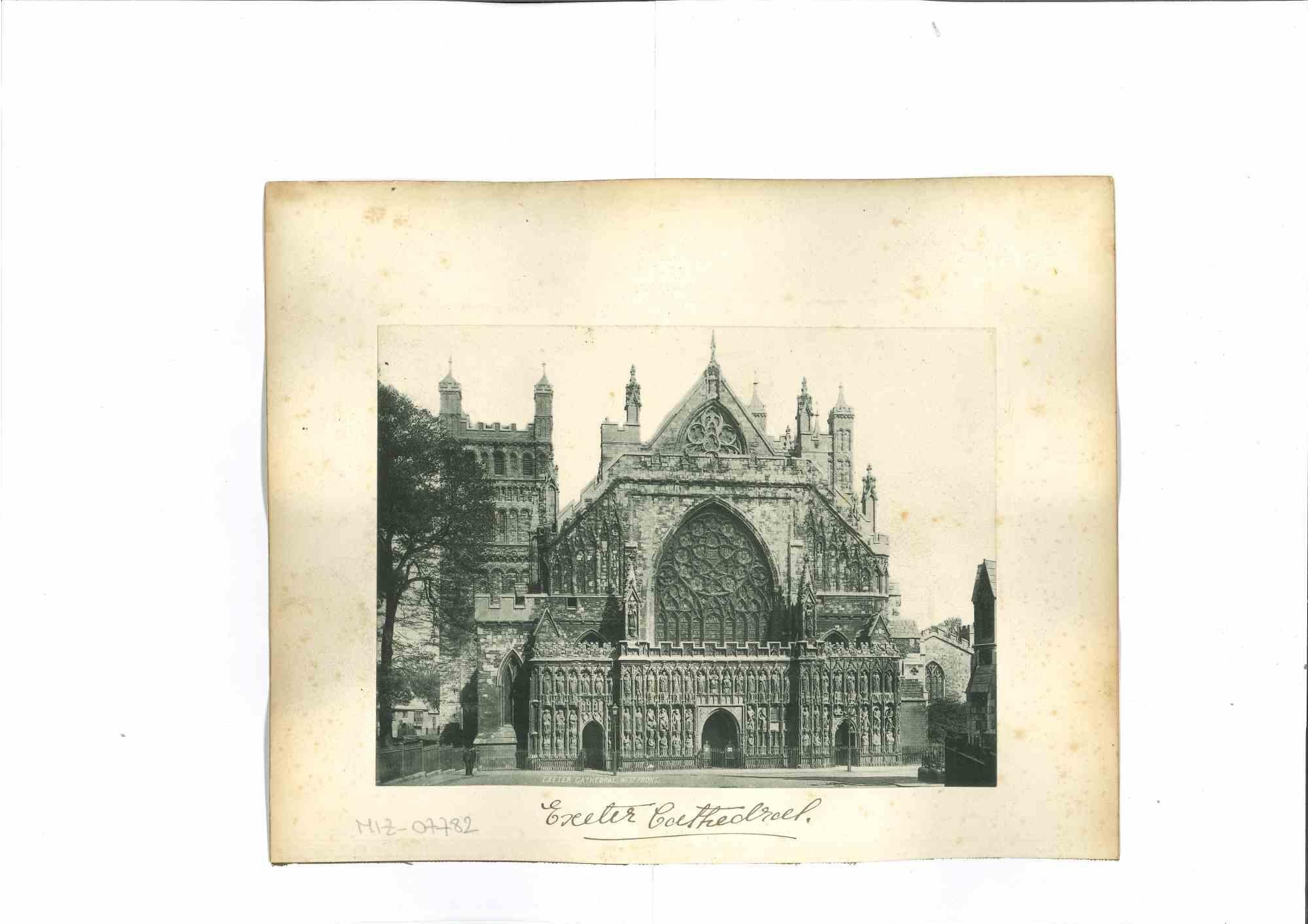 Unknown Figurative Photograph - Historical Places Photo- Winsor Castle and Exeter Cathedral - Early 20th Century
