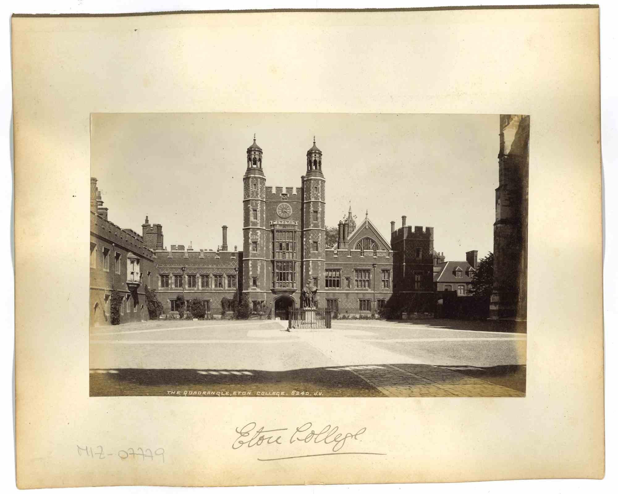 Unknown Landscape Photograph - Historical Places Photo- Winsor Castle and Exeter Cathedral - Early 20th Century