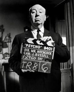 Hitchcock on the Set of Psycho 20" x 24" Edition of 75