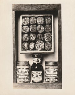 Homage to Joseph Cornell (Old Monk Cherries / Post's Bran Flakes)