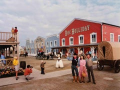Photographie vintage de l'Hôtel Cheyenne, années 1990