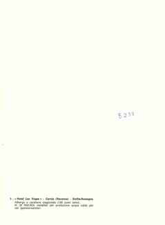 « Hotel Las Vegas » - Cervia - Ravenna - Photographie vintage - 1970