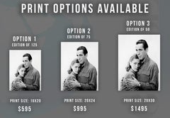 Humphrey Bogart and Lauren Bacall "Key Largo" Globe Photos Fine Art Print