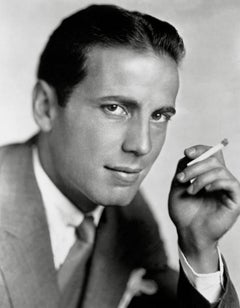 Vintage Humphrey Bogart Smoking Globe Photos Fine Art Print